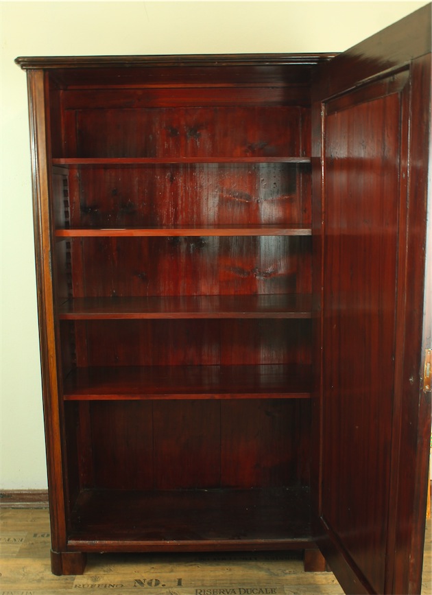 Wäsche- und Geschirrschrank (A566) Spät Biedermeier