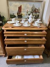 Biedermeier Kommode aus Kiefer